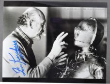 STAR WARS - EMPIRE STRIKES BACK - KERSHNER & DANIELS DUAL SIGNED PHOTO