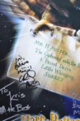 HARRY POTTER - MULTI-SIGNED PHILOSOPHER'S STONE MINI POSTER