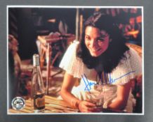INDIANA JONES - KAREN ALLEN (MARION) - OFFICIAL PIX SIGNED 8X10