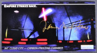 STAR WARS - JAMES EARL JONES (VOICE OF DARTH VADER) SIGNED TOPPS CARD