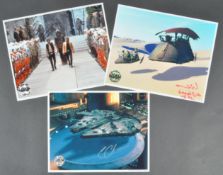 STAR WARS - ORIGINAL TRILOGY - OFFICIAL PIX SIGNED 8X10