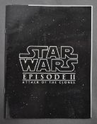 STAR WARS - ATTACK OF THE CLONES - AUTOGRAPHED PRESS BOOK