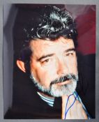 STAR WARS - GEORGE LUCAS - AUTOGRAPHED 8X10