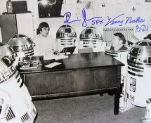 STAR WARS - EMPIRE STRIKES BACK - EFFECTS DEPT DUAL SIGNED 8X10