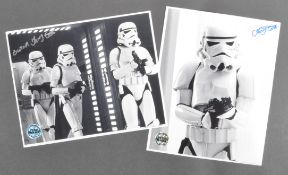 STAR WARS - TERRY CADE - OFFICIAL PIX SIGNED 8X10
