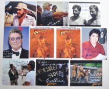 INDIANA JONES - RAIDERS - COLLECTION OF SIGNED 8X10