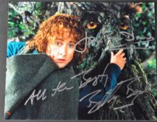 THE LORD OF THE RINGS - BILLY BOYD & JOHN RHYS DAVIES SIGNED 8X10