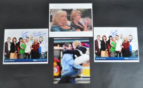 GAVIN & STACEY - BBC SITCOM - COLLECTION OF SIGNED 8X10