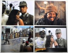 INDIANA JONES - RAIDERS - COLLECTION OF SIGNED 8X10