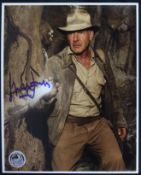 INDIANA JONES - HARRISON FORD - OFFICIAL PIX AUTOGRAPHED 8X10