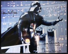 STAR WARS - EMPIRE STRIKES BACK - TRIPLE-SIGNED 8X10