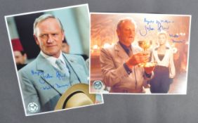 INDIANA JONES - LAST CRUSADE - JULIAN GLOVER (DONOVAN) OFFICIAL PIX SIGNED