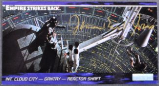 STAR WARS - JAMES EARL JONES (VOICE OF DARTH VADER) SIGNED TOPPS CARD