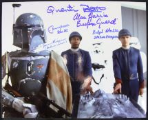 STAR WARS - EMPIRE STRIKES BACK - MULTI-SIGNED 8X10
