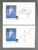 STAR WARS - WARREN FU - REVENGE OF THE SITH - HAND DRAWN ARTWORK