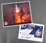 STAR WARS - BRIAN CANTWELL (ILM CREW) - SIGNED OFFICIAL PIX 8X10