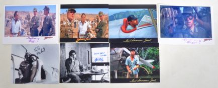 INDIANA JONES - RAIDERS - COLLECTION OF CAST AUTOGRAPHS