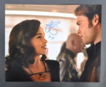 STAR WARS - SOLO - EMILIA CLARKE - AUTOGRAPHED 8X10