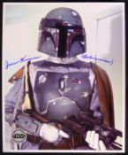STAR WARS - JASON WINGREEN (VOICE OF BOBA FETT) SIGNED OFFICIAL PIX 8X10