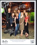 BUFFY THE VAMPIRE SLAYER - CAST SIGNED 8X10