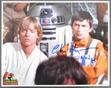 STAR WARS - COLIN HIGGINS (D.2012) - OFFICIAL PIX SIGNED PHOTO