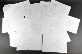 THE SECRET OF NIMH (1982) - DON BLUTH - ORIGINAL JENNER & MRS FRISBY MODEL SHEETS