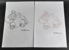 TARZAN (1997) - DISNEY - ORIGINAL HAND DRAWN PRODUCTION ARTWORK