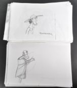 HERCULES (1997 - DISNEY) - COLLECTION OF PRODUCTION USED ARTWORK