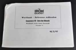 THE IRON GIANT (1999) - WARNER BROS - ORIGINAL STORYBOARDS