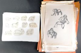 RICHARD BAZLEY - DISNEY ANIMATOR - LARGE COLLECTION OF ORIGINAL ARTWORK