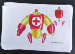 OSMOSIS JONES (2001) - DRIX - SET OF PRODUCTION USED ANIMATION ART