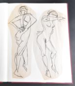 RICHARD BAZLEY - DISNEY ANIMATOR - ORIGINAL SKETCHBOOKS