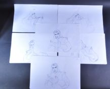 POCAHONTAS (1995) - WALT DISNEY - ORIGINAL JOHN SMITH PRODUCTION ARTWORK