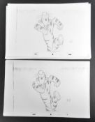 WINNIE THE POOH - DISNEY - ANIMATED TIGGER SCENE