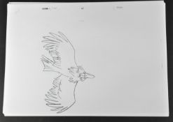 THE SECRET OF NIMH (1982) - DON BLUTH - ORIGINAL JEREMY MODEL SHEETS