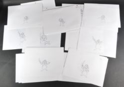 THE SECRET OF NIMH (1982) - DON BLUTH - ORIGINAL MODEL SHEETS