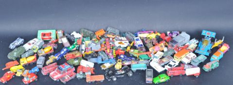 LARGE COLLECTION OF VINTAGE 2OTH CENTURY TOY CARS