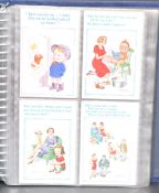 DONALD MCGILL COLLECTION OF 84 RISQUE HUMOUR POSTCARDS