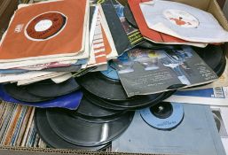 LARGE PRIVATE COLLECTION OF 45'S / SINGLES RECORDS 300+