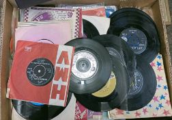 LARGE PRIVATE COLLECTION OF 45'S / SINGLES RECORDS 300+