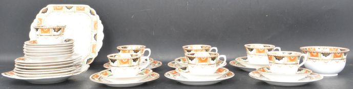 EARLY 20TH CENTURY CIRCA 1930S MELBA BONE CHINA TEA SERVICE