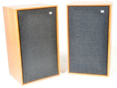 PAIR OF VINTAGE MID 20TH CENTURY WHARFEDALE DOVEDALE 3 SPEAKERS