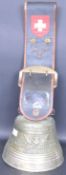 MID 20TH CENTURY SWISS BRASS COW BELL
