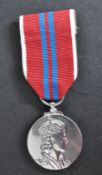 QUEEN ELIZABETH II SILVER 1953 CORONATION MEDAL