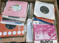 LARGE PRIVATE COLLECTION OF 45'S / SINGLES RECORDS 300+