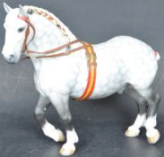 VINTAGE BESWICK PERCHERON SHIRE HORSE FIGURE
