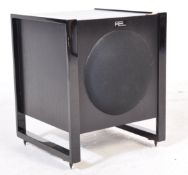 REL T3 SUB WOOFER SPEAKER IN BLACK ASH