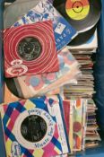 LARGE COLLECTION APPROX 500+ 45'S VINYL SINGLES