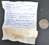 EDWARD VI 16TH CENTURY SILVER TRESTOON
