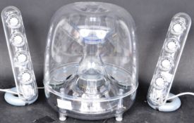 HARMAN KARDON SOUNDSTICKS II SOUND SYSTEM SPEAKER SET.